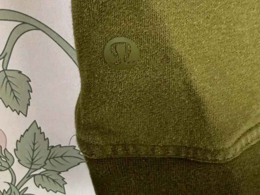 Lululemon Moss Green All Yours Crewneck Sweatshirt - Size - 10